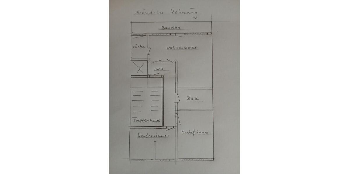 Etagenwohnung Viersen Hülsdonk - 3 Zimmer, 80 m&sup2;, 135.000&euro; | Angebot:25235878