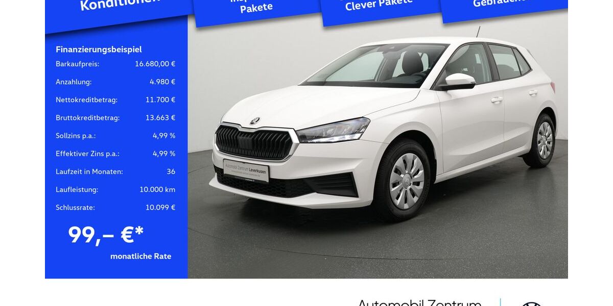 Skoda Fabia 11.829 km 15.380 &euro; Leverkusen 51379