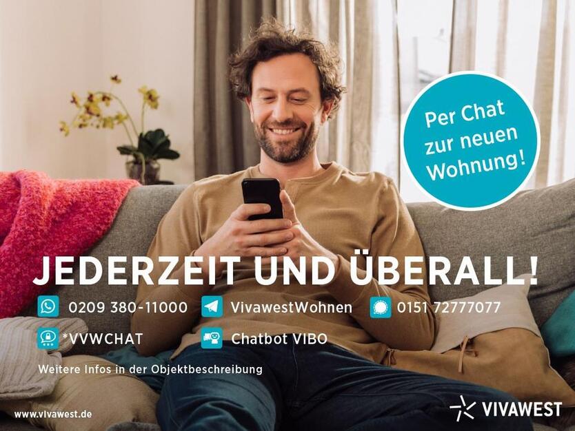 Wohnen bei VIVAWEST mit erneuerbaren Energien. zimmer