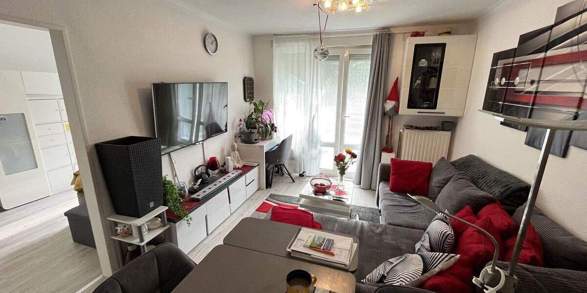 Etagenwohnung Leverkusen Schlebusch - 2 Zimmer, 47 m&sup2;, 189.000&euro; | Angebot:25675622