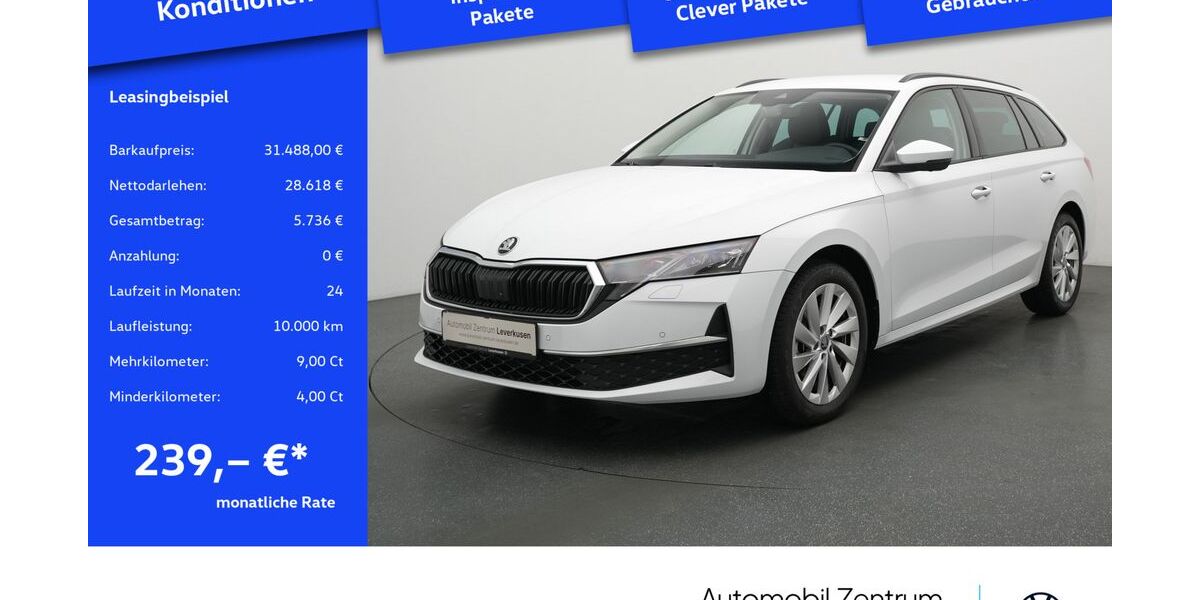 Skoda Octavia 20.888 km 31.488 &euro; Leverkusen 51379