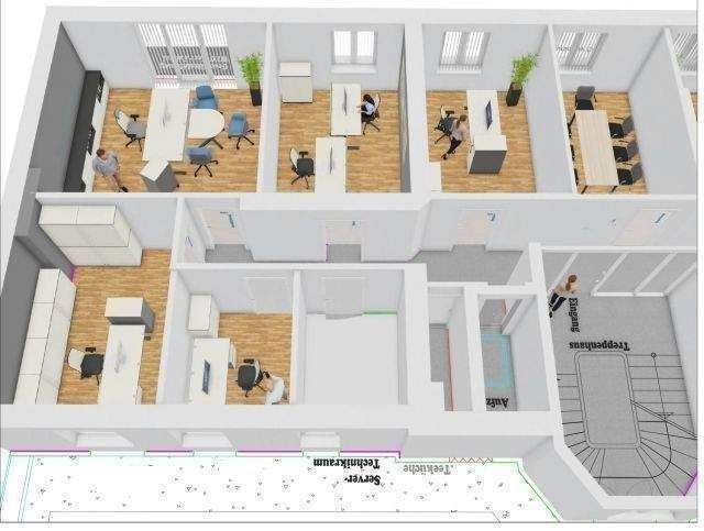Gewerbeobjekt Düsseldorf Stadtmitte - 1 Zimmer, 230 m&sup2;, 3.105&euro; | Angebot:26554979