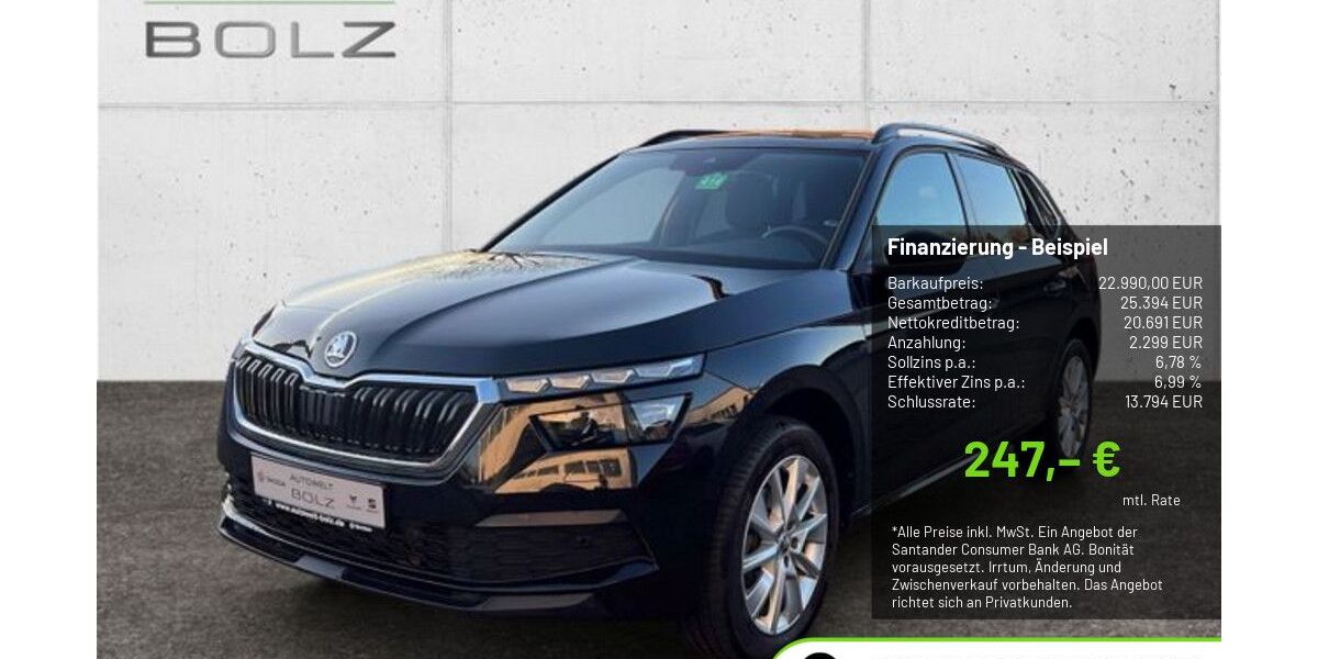 Skoda Kamiq 35.069 km 22.990 &euro; Pulheim-Brauweiler 50259