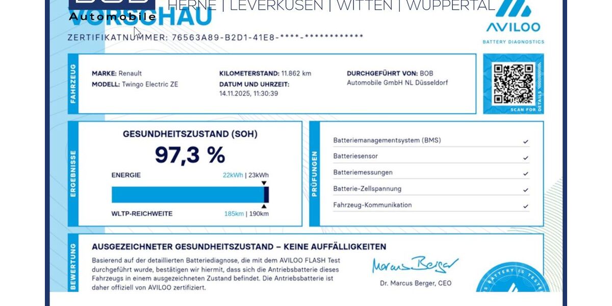 Renault Twingo 11.862 km 14.444 &euro; Düsseldorf 40233