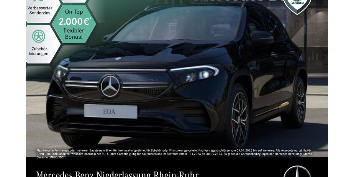 Mercedes-Benz EQA 17.769 km 32.890 &euro; Düsseldorf 40470