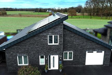 Einfamilienhaus Bungalow mit Erdwärme und Photovoltaik