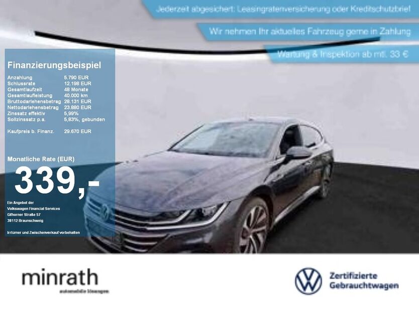 VW Arteon 91.270 km 29.370 € Moers 47441