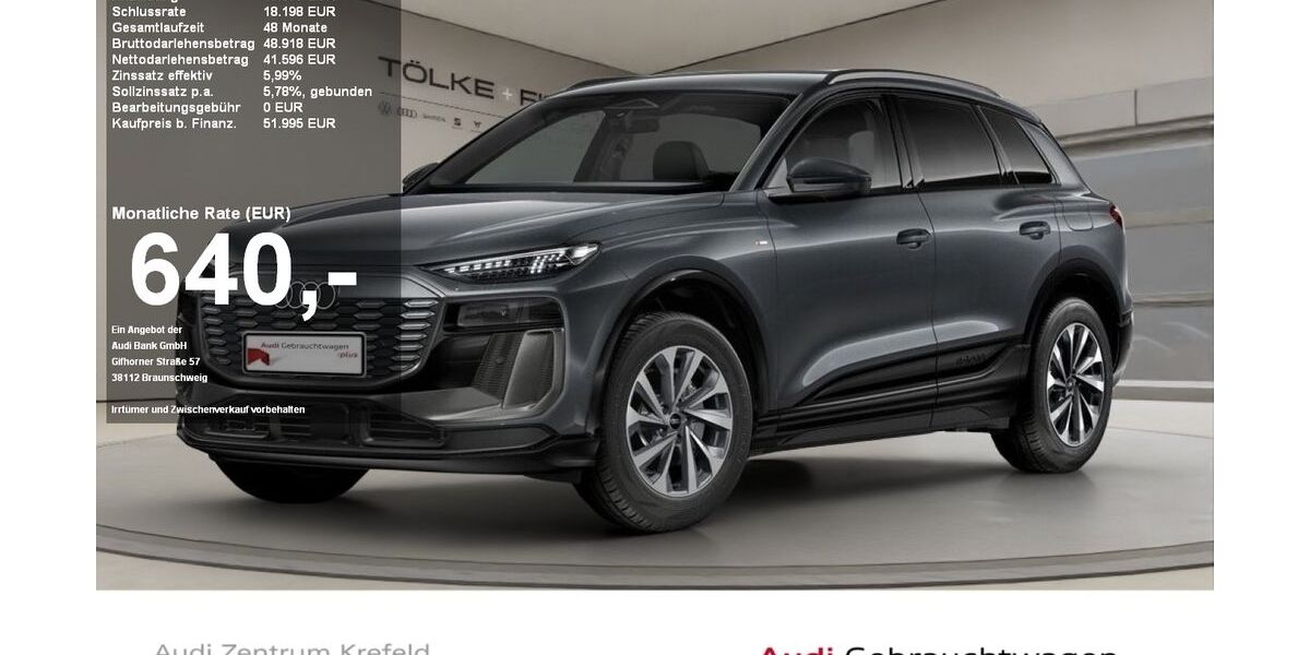 Audi Q6 e-tron 9.077 km 51.995 &euro; Krefeld 47805