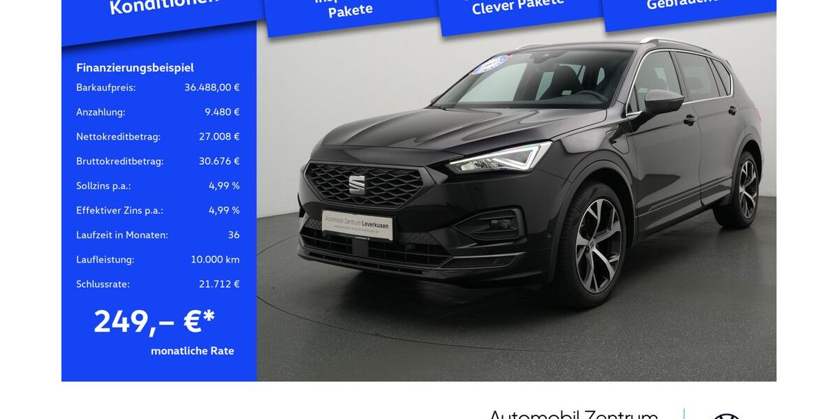 Seat Tarraco 52.505 km 36.488 &euro; Leverkusen 51379