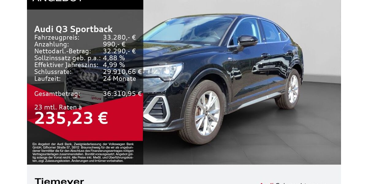 Audi Q3 26.364 km 33.280 &euro; Remscheid 42897