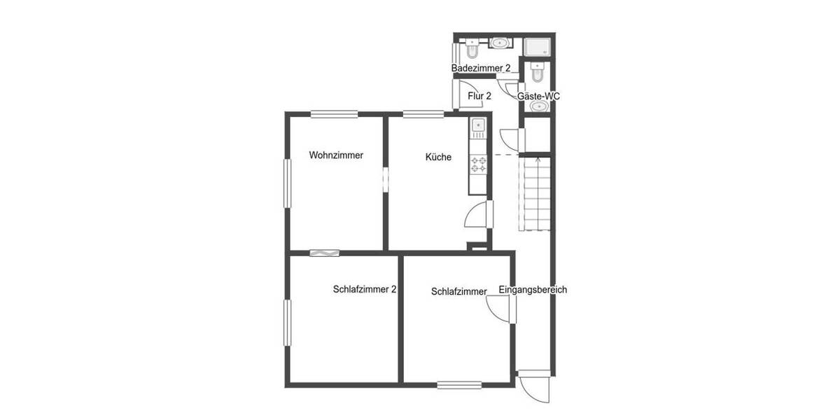 Reihenendhaus Willich Anrath - 5 Zimmer, 125 m&sup2;, 329.000&euro; | Angebot:26805908
