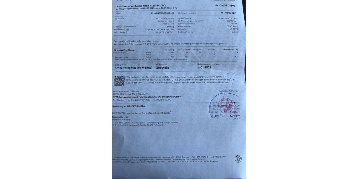 Kia Picanto 68.158 km 5.500 &euro; Krefeld 47829