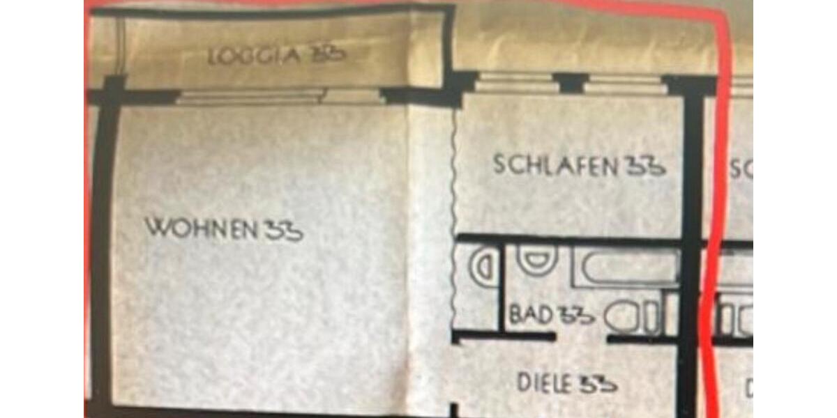 Etagenwohnung Ratingen - 2 Zimmer, 40 m&sup2;, 940&euro; | Angebot:25374957