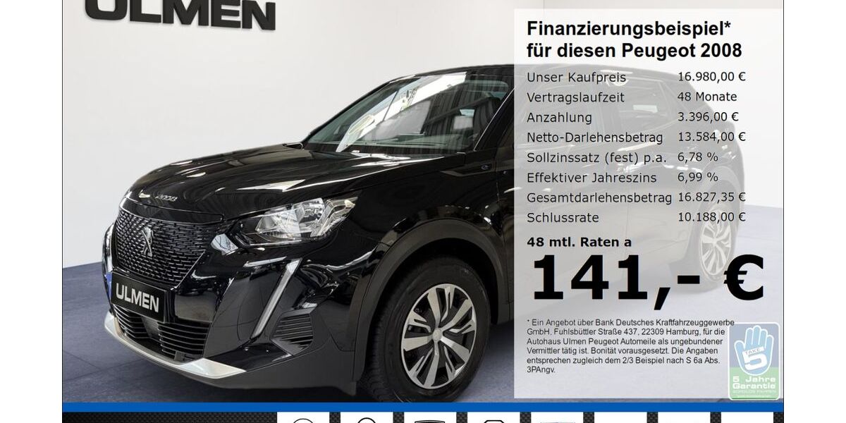 Peugeot 2008 36.594 km 16.980 &euro; Düsseldorf 40233