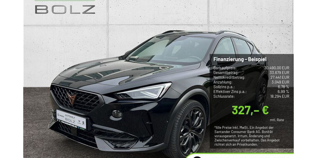 Cupra Formentor 34.626 km 29.990 &euro; Pulheim-Brauweiler 50259