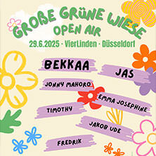 Große Grüne Wiese Open Air - Bekkaa & Friends Düsseldorf