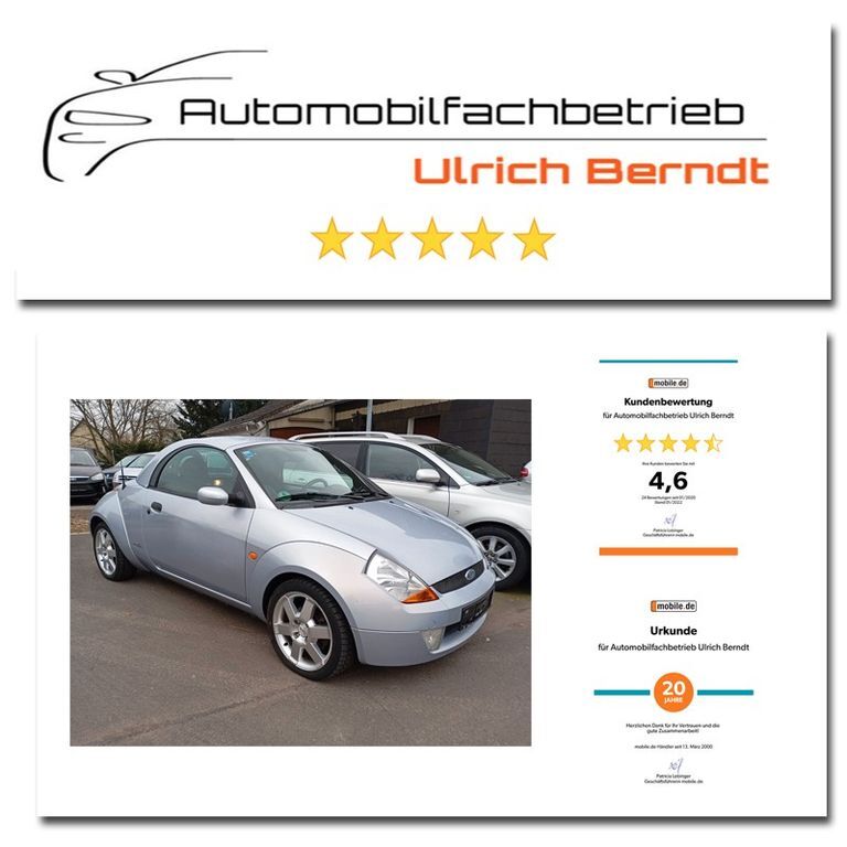 Ford Streetka 107.855 km 3.250 € Essen 45307