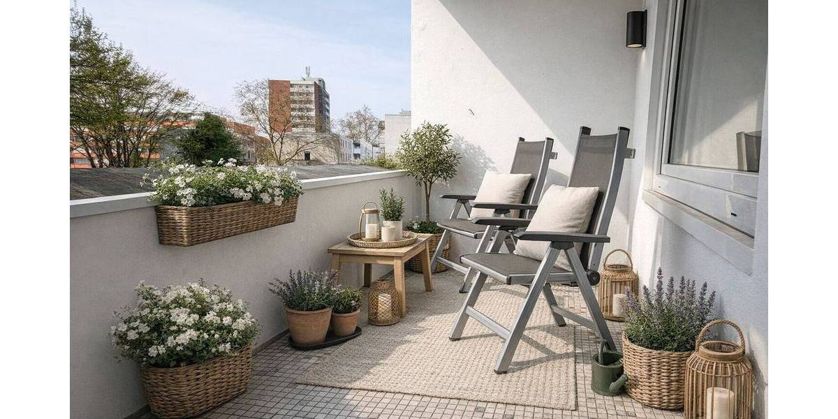 Etagenwohnung Düsseldorf Garath - 2 Zimmer, 55 m&sup2;, 159.000&euro; | Angebot:26016162