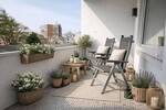 Etagenwohnung Düsseldorf Garath - 2 Zimmer, 55 m&sup2;, 159.000&euro; | Angebot:26016162