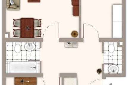 Wohnung Mönchengladbach Holt - 3 Zimmer, 69 m&sup2;, 629&euro; | Angebot:25335519