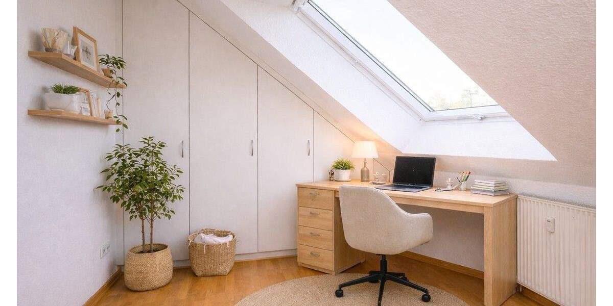 Helle Maisonettewohnung mit Dachterrasse und ca. 17m² Bonusfläche 3 zimmer