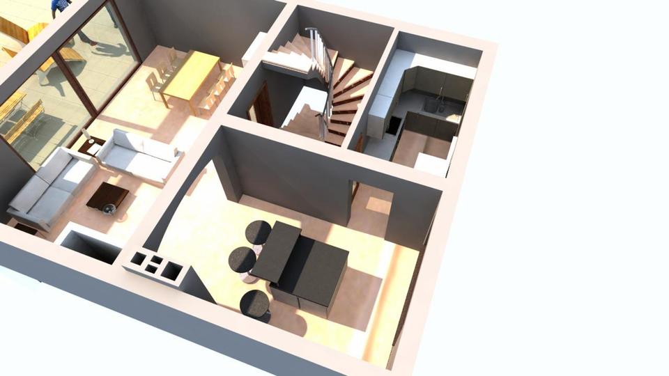 Luxuriöses Einfamilienhaus Garage Terasse klimatisiert Kamin 9 zimmer