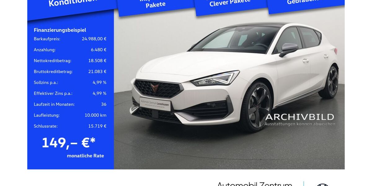 Cupra Leon 16.073 km 25.988 &euro; Leverkusen 51379