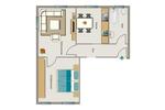 Erdgeschoßwohnung Oberhausen Alstaden - 2.5 Zimmer, 46 m&sup2;, 349&euro; | Angebot:25845048