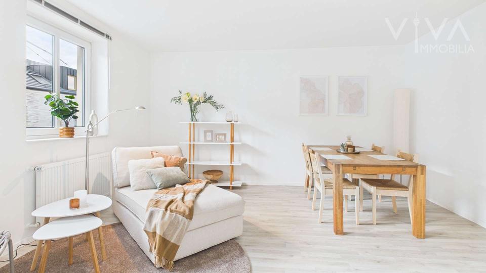 URBAN & COZY! Möblierte 2-Zimmer-Wohnung mit Einbauküche und Loggia 2 zimmer