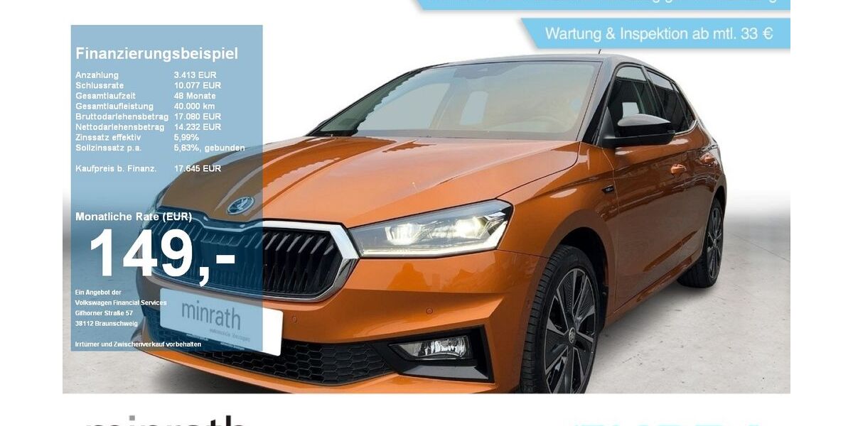 Skoda Fabia 68.073 km 16.870 &euro; Moers 47441