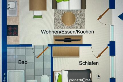 2 Zimmer Wohnung zentrale Lage Krefeld-Cracau ab 01.02.26 2 zimmer