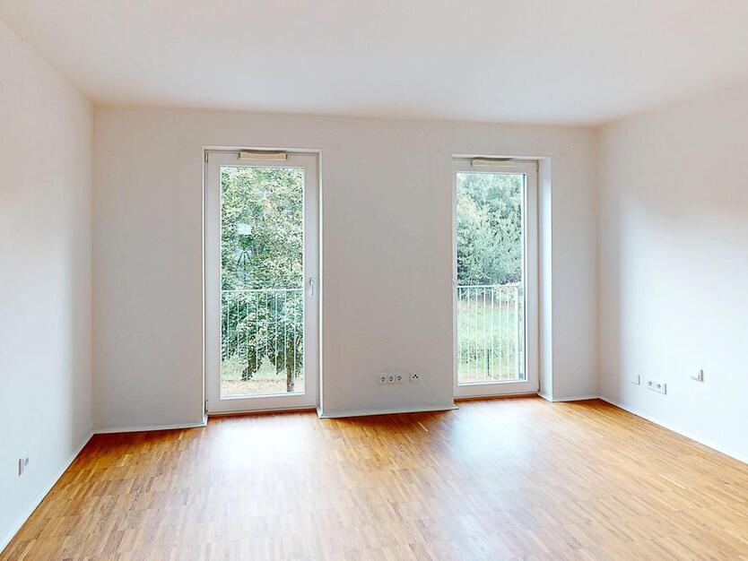 Moderne 2-Zimmer-Wohnung mit Balkon und 2 Bädern zimmer