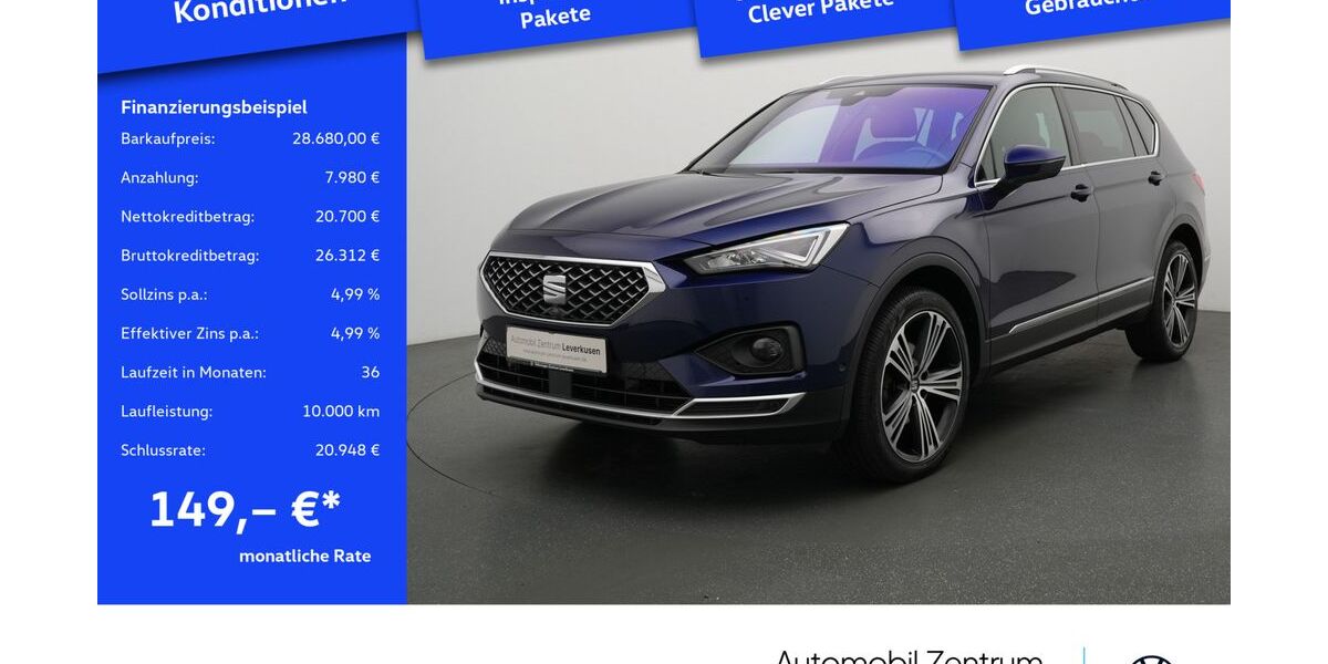 Seat Tarraco 72.742 km 27.980 &euro; Leverkusen 51379