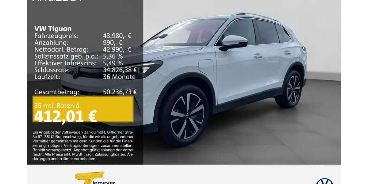 VW Tiguan 8.450 km 43.980 &euro; Duisburg 47059