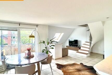 Möblierte Maisonette-Wohnung mit Balkon & TG in Düsseldorf-Unterrath 3 zimmer