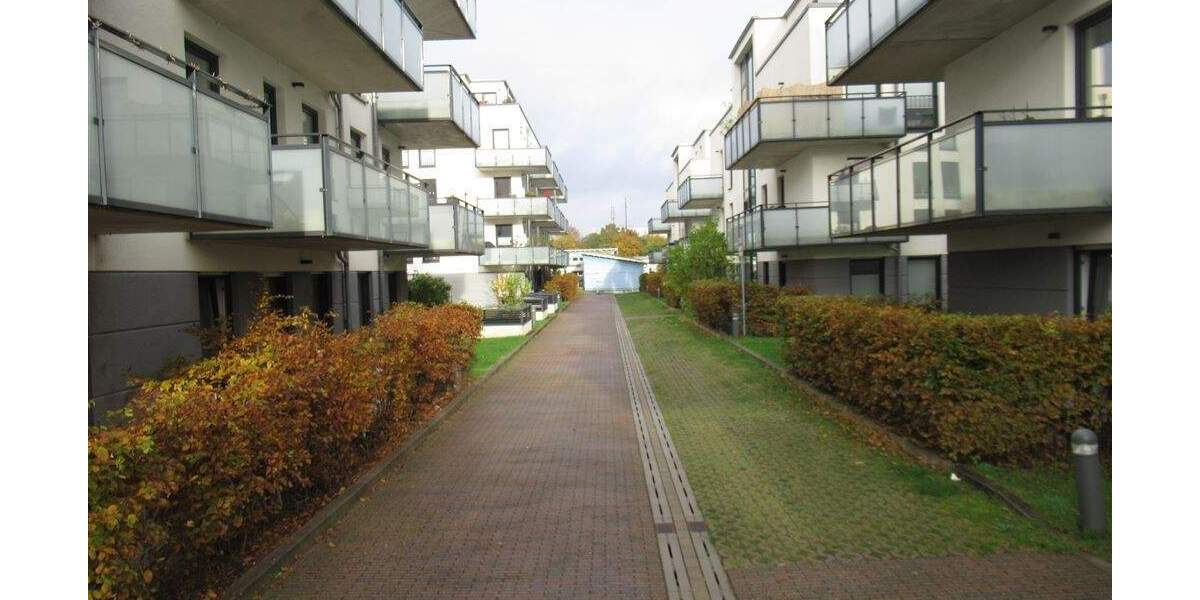 2 Zimmer Erdgeschosswohnung mit großzügigem Wohnambiente, EBK und Terrasse - Duschbad barrierefrei 2 zimmer