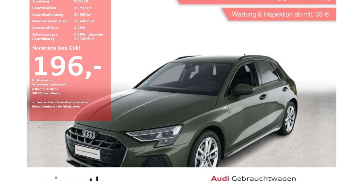 Audi A3 7.121 km 29.190 &euro; Moers-Hülsdonk 47441