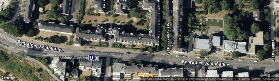 attraktive Wohnung in Düsseldorf‑Benrather Schlossallee 2 zimmer