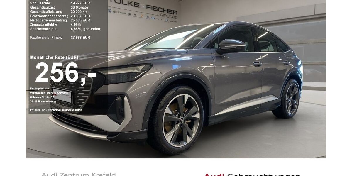 Audi Q4 e-tron 33.214 km 27.429 &euro; Krefeld 47805