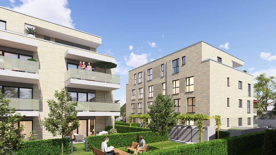 Schöne 3-Zimmer Neubauwohnung im 2. OG in City-Lage von Monheim 3 zimmer