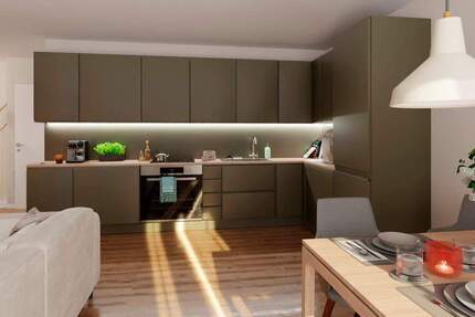 Erdgeschosswohnung mit Terrasse und 38 m² Gartenanteil 2 zimmer