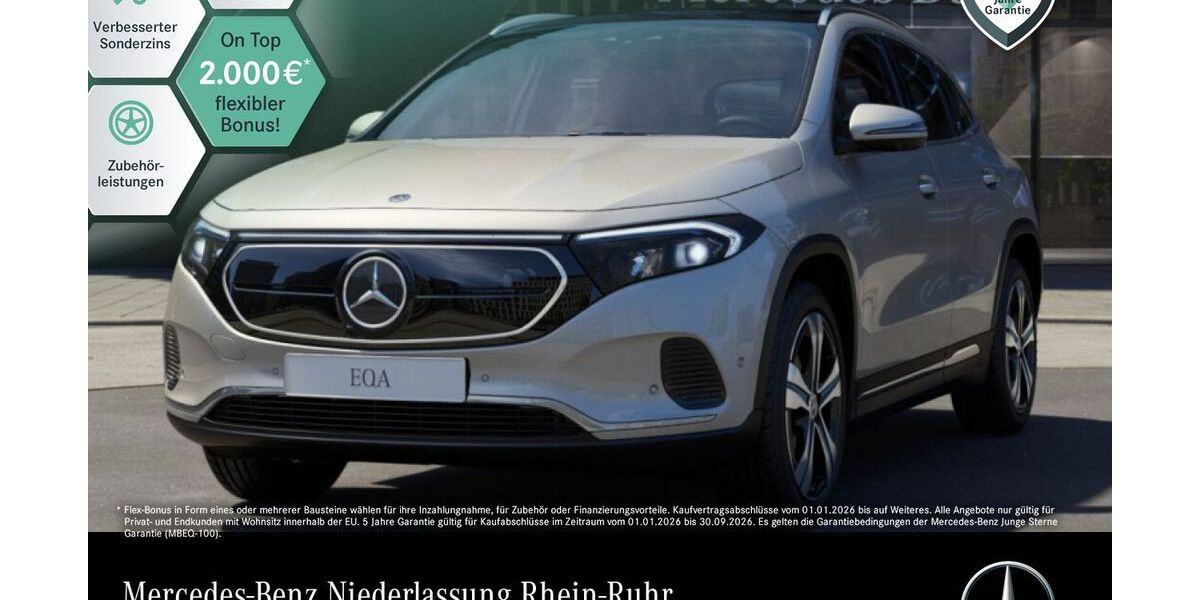 Mercedes-Benz EQA 13.133 km 33.890 &euro; Düsseldorf 40470