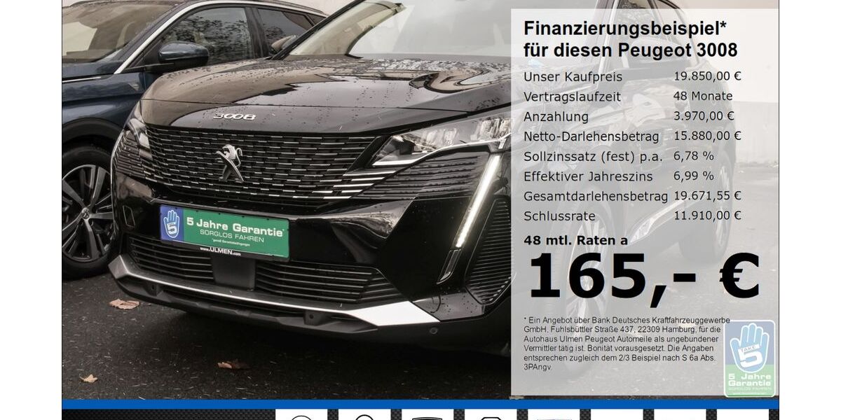 Peugeot 3008 31.316 km 19.850 &euro; Düsseldorf 40233