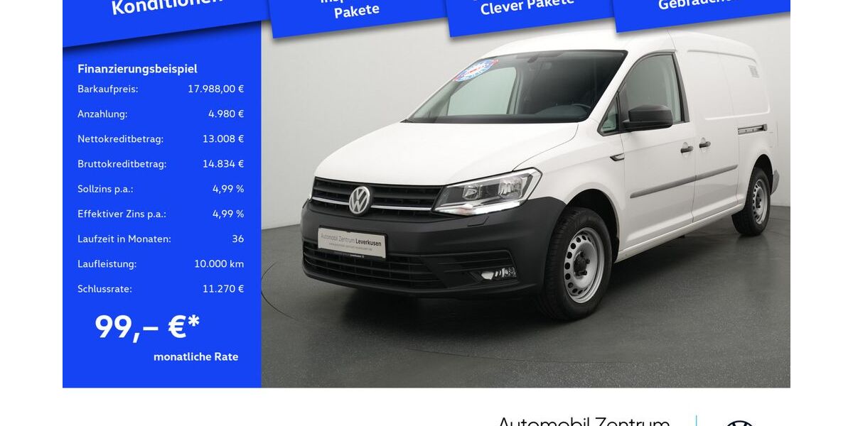 VW Caddy Maxi 139.374 km 17.988 &euro; Leverkusen 51379