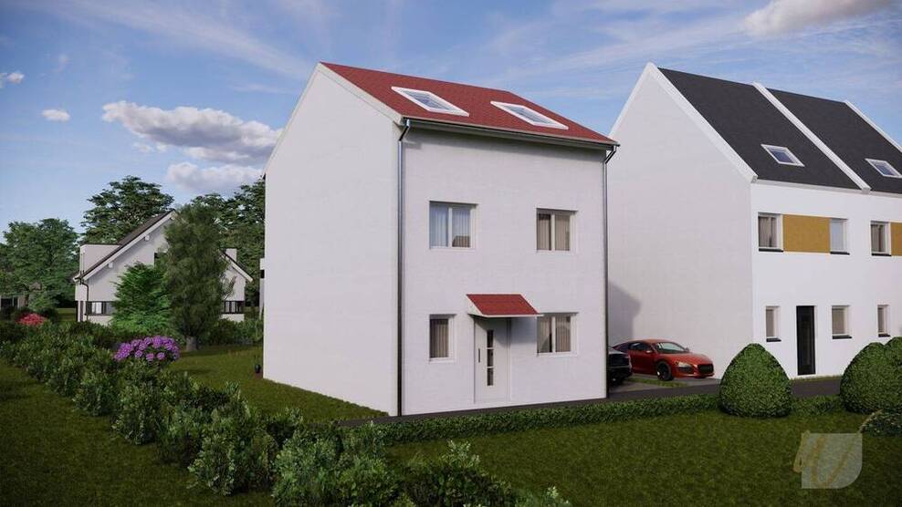 Grundstück mit Neubauprojektierung für ein Einfamilienhaus & 2 Doppelhaushälften