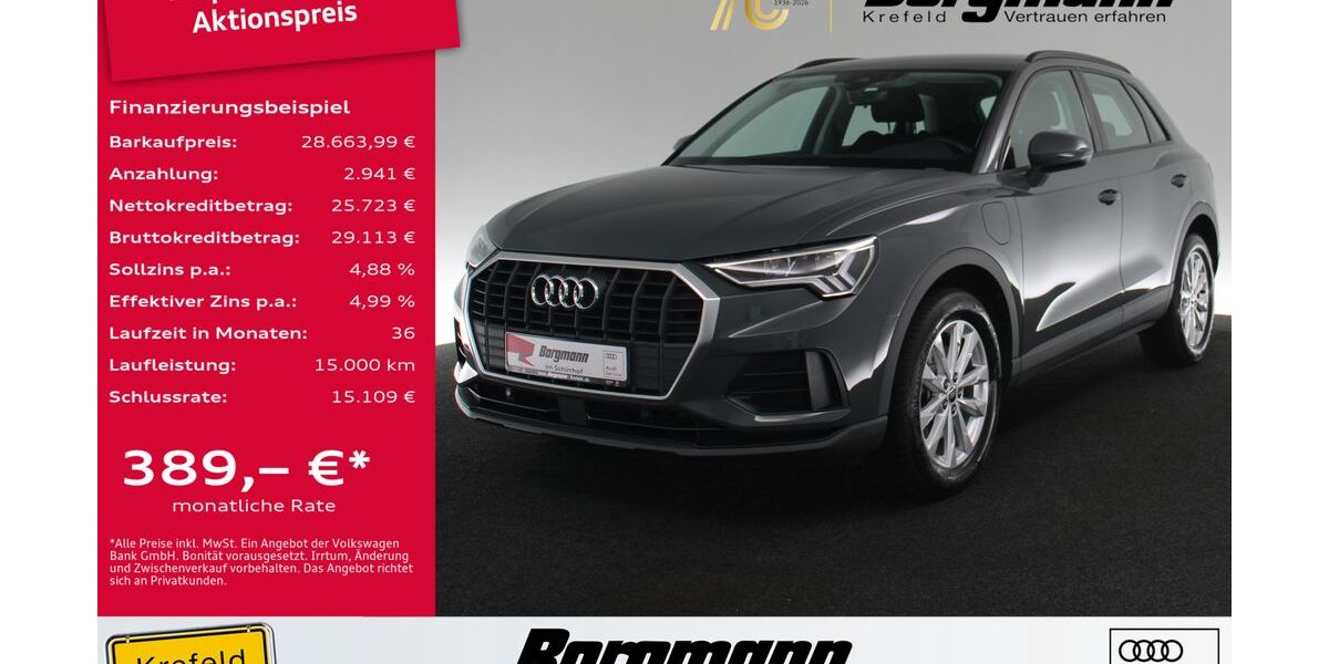 Audi Q3 41.781 km 28.664 &euro; Krefeld 47803