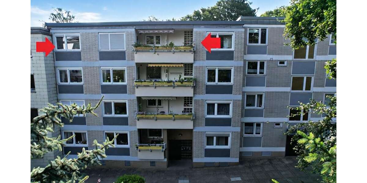 Etagenwohnung Mülheim an der Ruhr Broich - 3 Zimmer, 71 m&sup2;, 139.000&euro; | Angebot:26868280