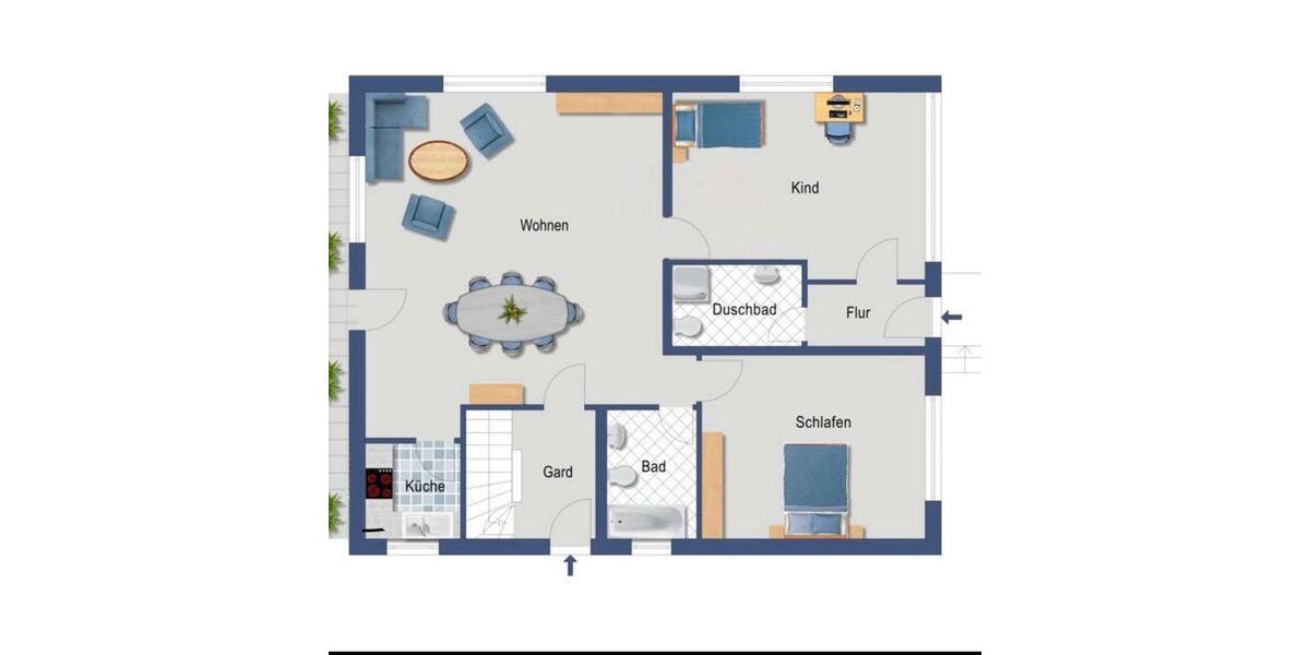 Bungalow Köln Ehrenfeld - 5 Zimmer, 180 m&sup2;, 1.600&euro; | Angebot:25371514