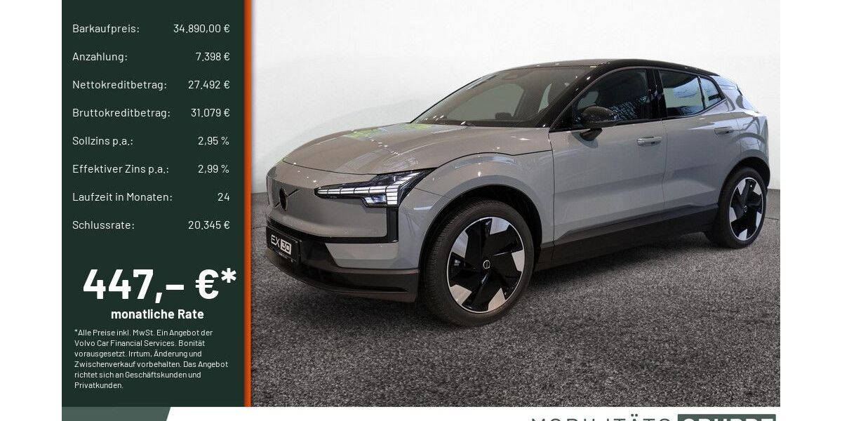 Volvo EX30 7.500 km 33.890 &euro; Remscheid 42855