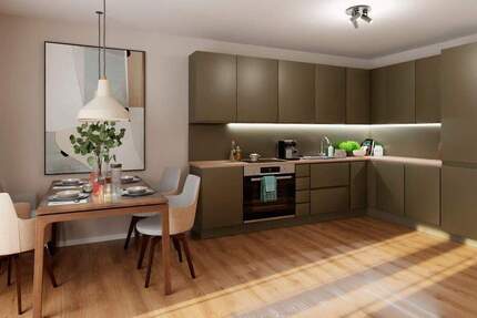 3-Zimmer-Wohnung mit 37 m² Gartenanteil und Loggia in Südausrichtung 3 zimmer